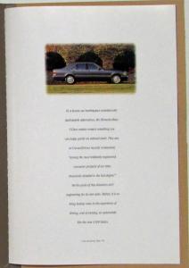 1995 Mercedes-Benz S320 Sedan Sales Folder Brochure
