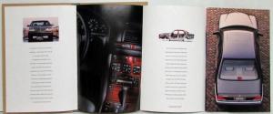 1995 Mercedes-Benz S320 Sedan Sales Folder Brochure