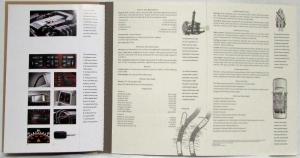 1995 Mercedes-Benz S320 Sedan Sales Folder Brochure