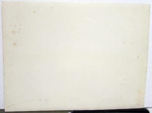 1936 Cadillac LaSalle Sedan Coupe Prestige Sales Brochure W/Envelope Original