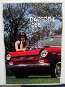 1966 Daffodil Dealer Sales Brochure Folder DAF Dutch Text Foreign Original Rare