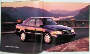 1996 Mercedes-Benz C-Class Inspiration Prestige Sales Brochure