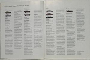 1996 Mercedes-Benz Full Line Sales Brochure