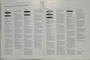 1996 Mercedes-Benz Full Line Sales Brochure