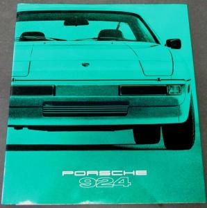 1979 Porsche Dealer Prestige Sales Brochure Original 924