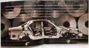 1996 Mercedes-Benz What Makes it a Mercedes-Benz Sales Brochure