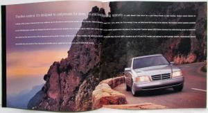 1996 Mercedes-Benz What Makes it a Mercedes-Benz Sales Brochure