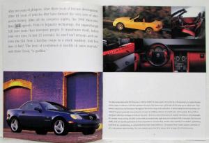 1997 Mercedes-Benz Sales Brochure - C-Class E-Class S-Class SL Class 1998 SLK