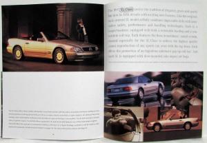 1997 Mercedes-Benz Sales Brochure - C-Class E-Class S-Class SL Class 1998 SLK