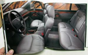 1997 Mercedes-Benz S-Class Prestige Sales Brochure with Added Brochure