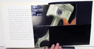 1997 Mercedes-Benz S-Class Prestige Sales Brochure with Added Brochure