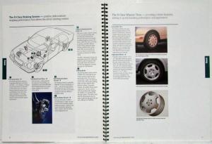 1997 Mercedes-Benz E-Class Dealer Data Book Presentation Guide Sales Reference