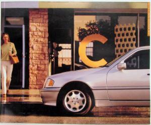 1998 Mercedes-Benz C-Class Prestige Sales Brochure