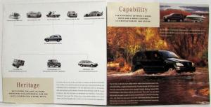 1998 Mercedes-Benz M-Class Sales Folder/Poster