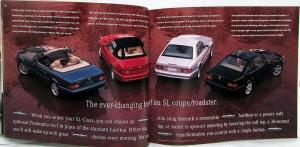 1999 Mercedes-Benz SL-Class Prestige Sales Brochure