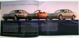 1999 Mercedes-Benz CLK-Class Prestige Sales Brochure