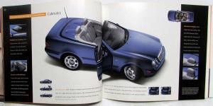 1999 Mercedes-Benz CLK-Class Prestige Sales Brochure