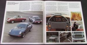 1978 Porsche Dealer Sales Brochure Original 928 911 SC & Turbo 924 Rare