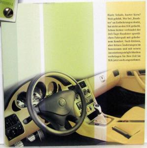 2000 Mercedes-Benz SLK New Features Sales Brochure - German Text
