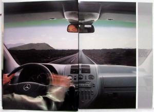 2000 Mercedes-Benz V-Class Sales Brochure - German Text