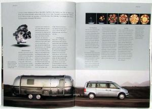 2000 Mercedes-Benz V-Class Sales Brochure - German Text