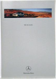 2000 Mercedes-Benz M-Class Sales Brochure