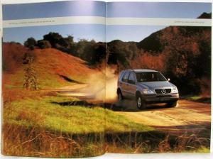 2000 Mercedes-Benz M-Class Sales Brochure