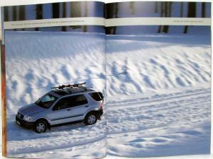 2000 Mercedes-Benz M-Class Sales Brochure