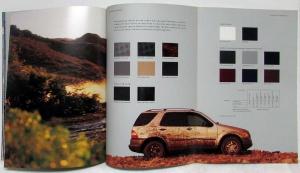 2000 Mercedes-Benz M-Class Sales Brochure