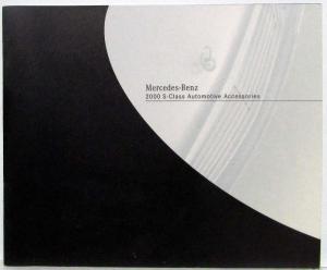 2000 Mercedes-Benz S-Class Accessories Sales Brochure