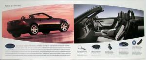 2000 Mercedes-Benz SLK Limited Edition Sales Folder Brochure