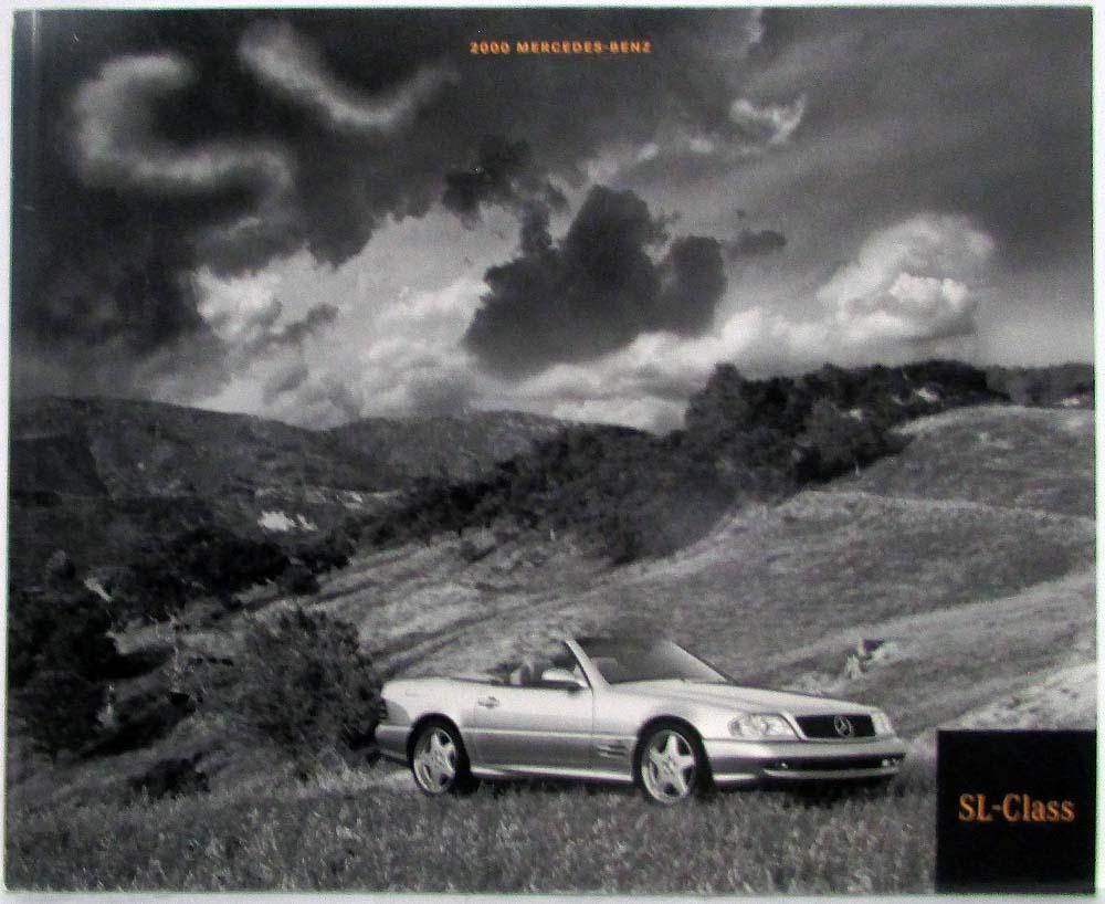 2000 Mercedes-Benz SL-Class Prestige Sales Brochure