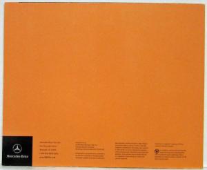 2000 Mercedes-Benz SL-Class Prestige Sales Brochure