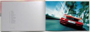 2001 Mercedes-Benz Die SL-Klasse Sales Brochure Book - German Text