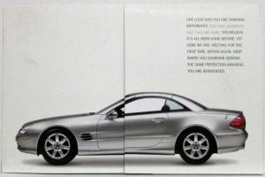 2002 Mercedes-Benz SL Sales Mailer Folder
