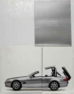 2002 Mercedes-Benz SL Sales Mailer Folder