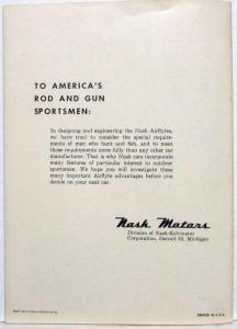 1953 Nash - Airflyte Anecdotes Booklet by Ed Zern