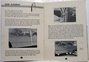 1949-1950 Ford Mechanics Service Forum Book No 3 Gen/Reg and 11 Body Repair