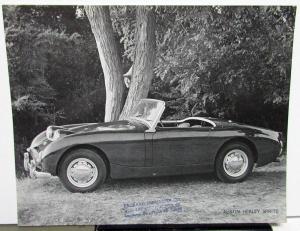 1960 Austin Healey Sprite Original Sales Spec Sheet