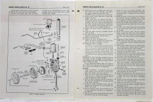 1956-1957 Mercury Division of Ford Service Bulletins Lot