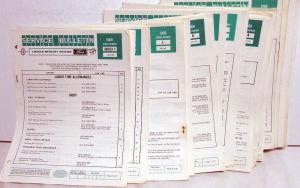 1969 Lincoln Mercury Division Service Bulletins Lot - 1969 Series