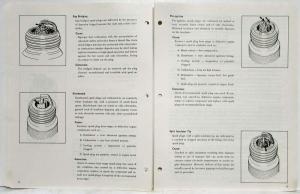 1966 Ford Servicing and Diagnosis Procedures for Spark Plugs