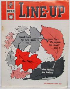 1965 Bear Line-Up Newsletter Sept-Oct Issue - Bear Mfg Co