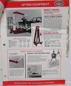 1968 Ford Marketing Materials for Parts Operations Package 9 - Rotunda Equipment