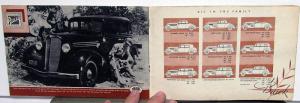 1934 GM Stockholders Full Line Buyers Guide Chevy Olds Pontiac Buick Cadillac