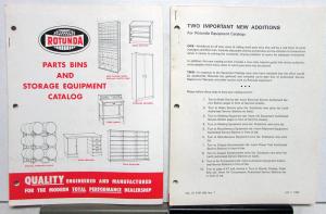 1968-1969 Ford Marketing Materials for Parts Operations - Rotunda Equipment