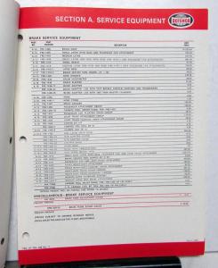 1968-1969 Ford Marketing Materials for Parts Operations - Rotunda Equipment