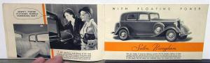 1932 Dodge 6 Dealer Pocket Sales Brochure Features & Specifications Original