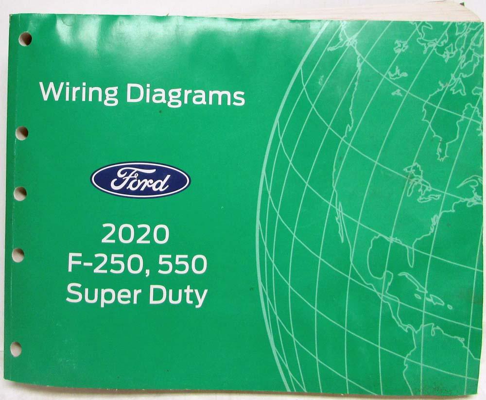 2020 Ford F250 350 450 550 Super Duty Pickup Electrical Wiring