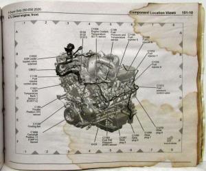 2020 Ford F-250 350 450 550 Super Duty Pickup Electrical Wiring Diagrams Manual